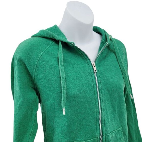 2/$20 H&M Divided Green Zipper Up Hoodie Top Size: 8 - Picture 6 of 13